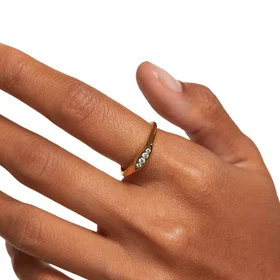 PDPAOLA Gala Stamp Ring AN01-A52-52