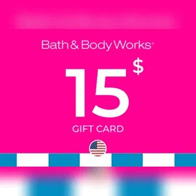 Bath and Body Works Gift Card 15 USD