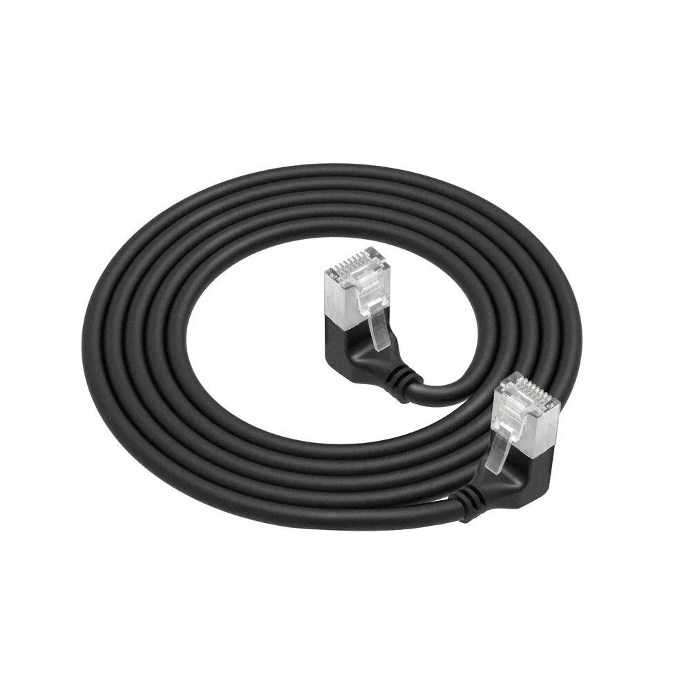 ACT DA5900 Slimline U/FTP Cat6a Network Cable 0.5m