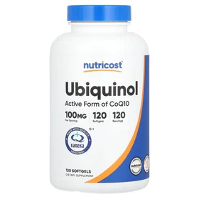 Nutricost Ubiquinol 100mg 120 Softgels