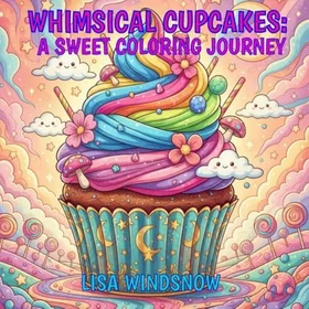 Whimsical Cupcakes Färgläggningsbok