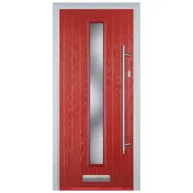 Door-Stop Cottage Door GRP Composite Door with Long Narrow Glazing 840 x 2100mm