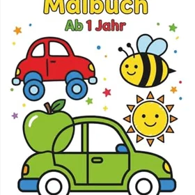 Mein Allerstes Malbuch Färgläggningsbok