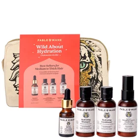 Fable & Mane Wild About Hydration Hiusten Set (Shampoo, Balsami, Serumi)