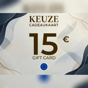 Keuze Cadeaukaart Gavekort 15 EUR