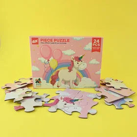 Sateenkaari Rainbow Unicorn 24 Pieces