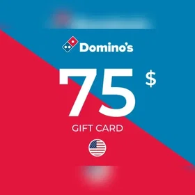 Dominos Gift Card 75 USD