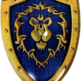 ABYstyle World Of Warcraft Alliance Metalltryck Sköld 28x38cm