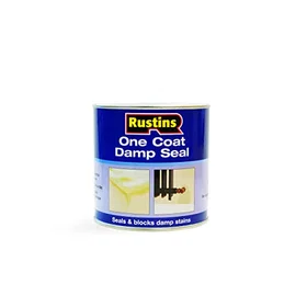 Rustins One Coat Damp Seal Paint White 0.25L