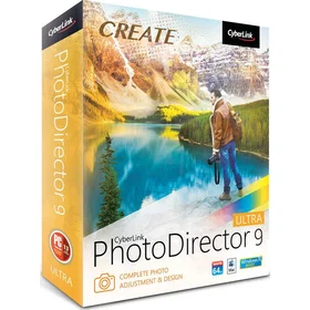 CyberLink PhotoDirector 9 Ultra Foto Redigeringssoftware