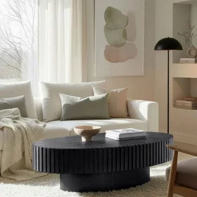 Homeroom Dagny Oval sohvapöytä