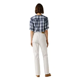 Pepe Jeans Taperad Passform Hög Midja Jeans (Dam)