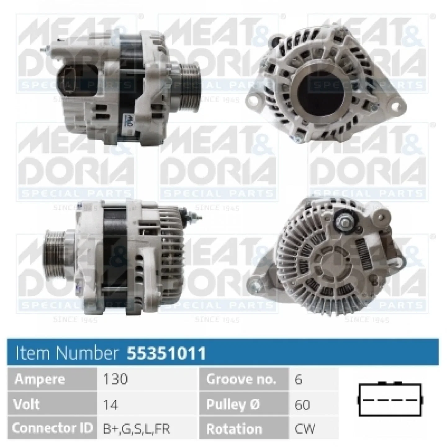 Meat&Doria 55351011 Generator