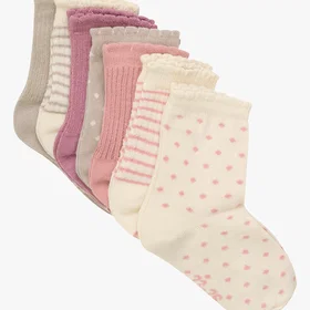 Minymo Pattern Sokker 7-pack