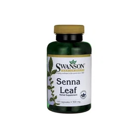 Swanson Senna Leaf 500mg 100 Capsules