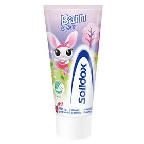 Solidox Junior Fruktmynte Tannkrem 50ml