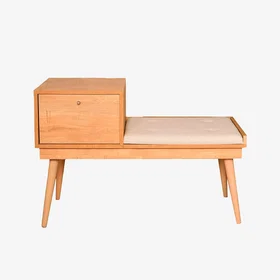 Hanah Home Oppbevaringsbænk 105x40x45cm 998VOW1166