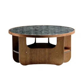 Sibast Furniture Sofabord Marmor Smoked Oak