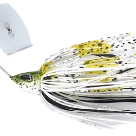 Bite Blade Stalker Vit Fläckig Oliv Jigg 14g