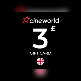 Cineworld Gavekort 3 GBP