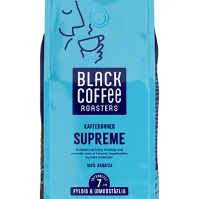 Black Coffee Roasters Supreme 900g (Jauhettu Kahvi)