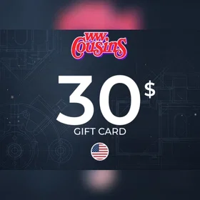 W.W. Cousins Gift Card 30 USD