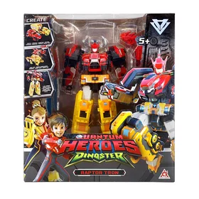 JouéClub Mega Robot Dinoster (6 en 1 Combinable) 28cm