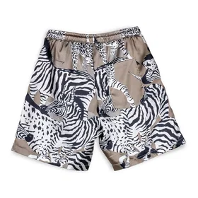 Grimey Animal Satin Shorts (Unisex)