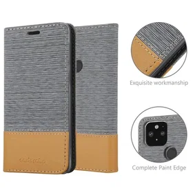 Cadorabo Kotelo magneettilppaan ja korttipaikalla Google Pixel 5:lle