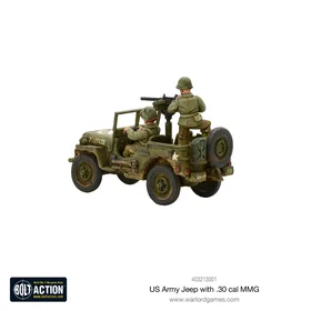 Warlord Games US Army Jeep With .30 Cal MMG (403213001)