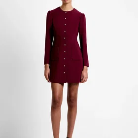 French Connection Celie Button Through Midikjole