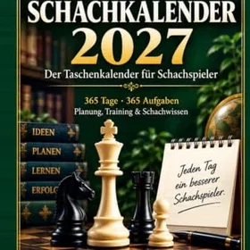 Schachkalender Schackkalender 2027