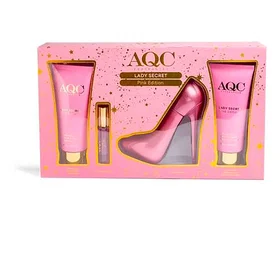 Aquarius Lady Secret Pink Edition Vapo Gave Sæt (355ml Eau De Toilette Rosa, 355