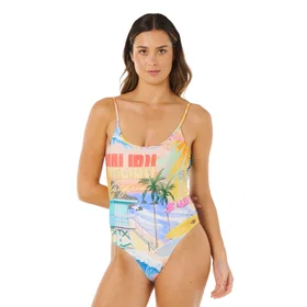 Rip Curl Hotel Malibu Cheeky 1 Piece Uimapuku (Naisten)