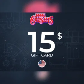 W.W. Cousins Gift Card 15 USD