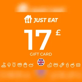 Just Eat Presentkort 17 GBP
