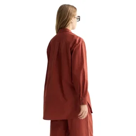 Scotch & Soda Oversize Långärmad Skjorta (Dam)