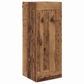 vidaXL High Cabinet Gammalt trä 34.5x34x90cm Konstruerat trä (882433)