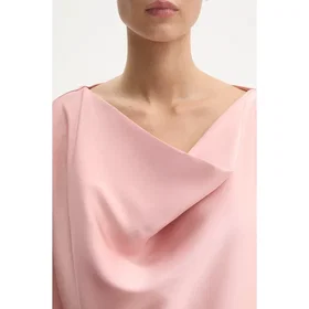 Stine Goya 2261 Satin Langærmet Midikjole