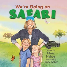 Coloring Book ''Let's Go On Safari'' Educational and For Kids and Adults, Safari Animals illustrations For Relaxation And Stress Relief Shar