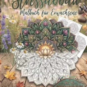Stressabbau Malbuch för Vuxna