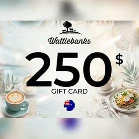 Wattlebanks Coastal Café Gavekort 250 AUD