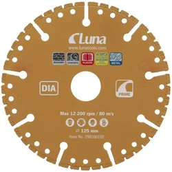 Luna Tools Dia Prime Cirkelsågblad 125x1.6x22mm