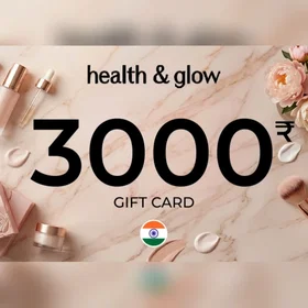 Health and Glow Gavekort 3000 INR