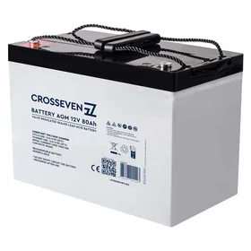 Crosseven Gel/agm Batteri 12V 80Ah