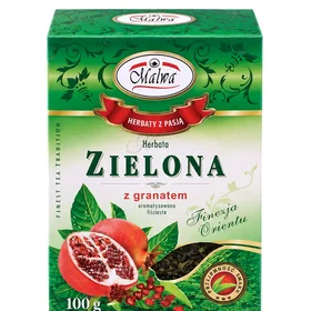 Malwa Grönt Te Granatäpple 100g