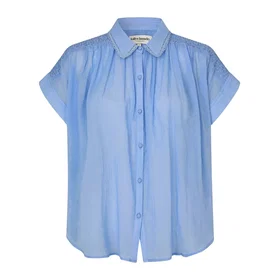 Lollys Laundry Mumball Lodrette Striber Skjortekjole
