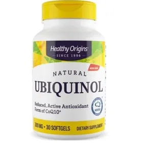 Healthy Origins Ubiquinol 300mg 30 mjuka kapslar