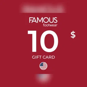 Famous Footwear Gavekort 10 USD