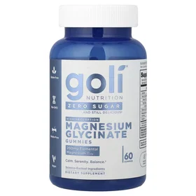 Goli Nutrition Magnesium Glycinate 260mg 60 Gummies